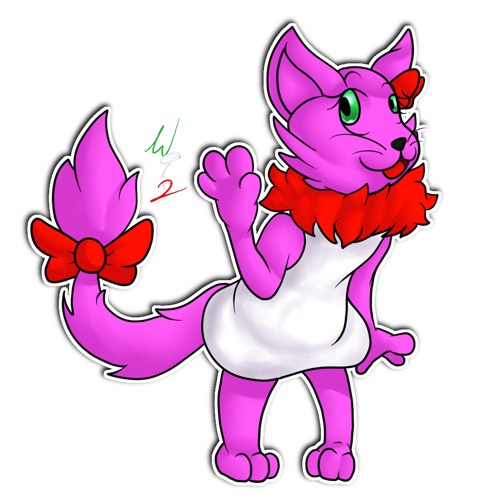 Art Trade: 186lilly's Pink Kitty