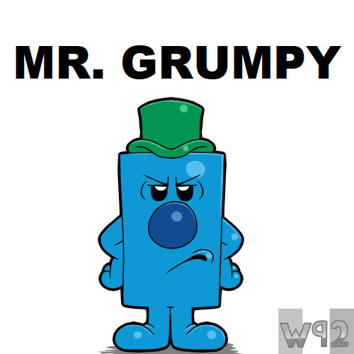 Mr. Men: #27 Mr. Grumpy by Waver92 on DeviantArt