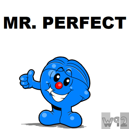 Mr. Men: #42 Mr. Perfect by Waver92 on DeviantArt