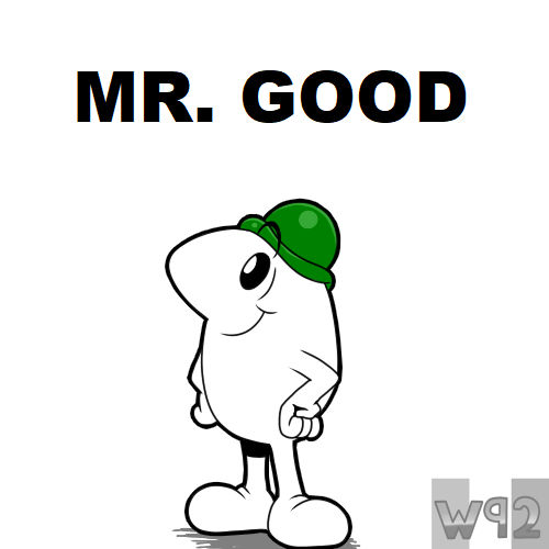 Mr. Good Mr. Men: #46 Mr. Good by Waver92 on DeviantArt