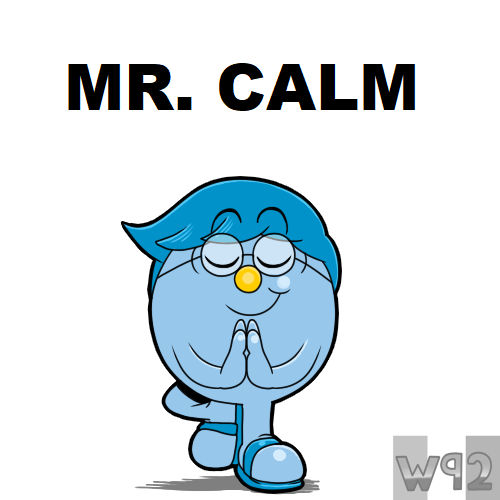 Mr. Men: #51 Mr. Calm by Waver92 on DeviantArt