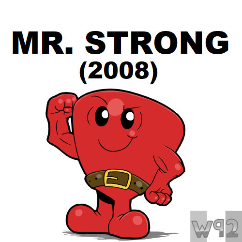 Redesigned Mr. Men: #26 Mr. Strong (2008) by Waver92 on DeviantArt
