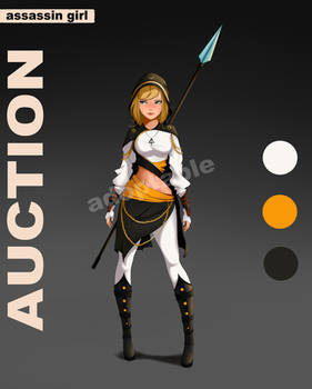 (CLOSED) ASSASSIN GIRL ADOPT AUCTION