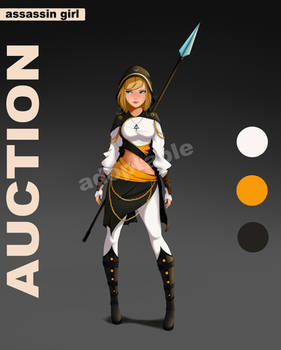 (OPEN) ASSASSIN GIRL ADOPT AUCTION