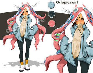 (closed) Octopus girl AUCTION
