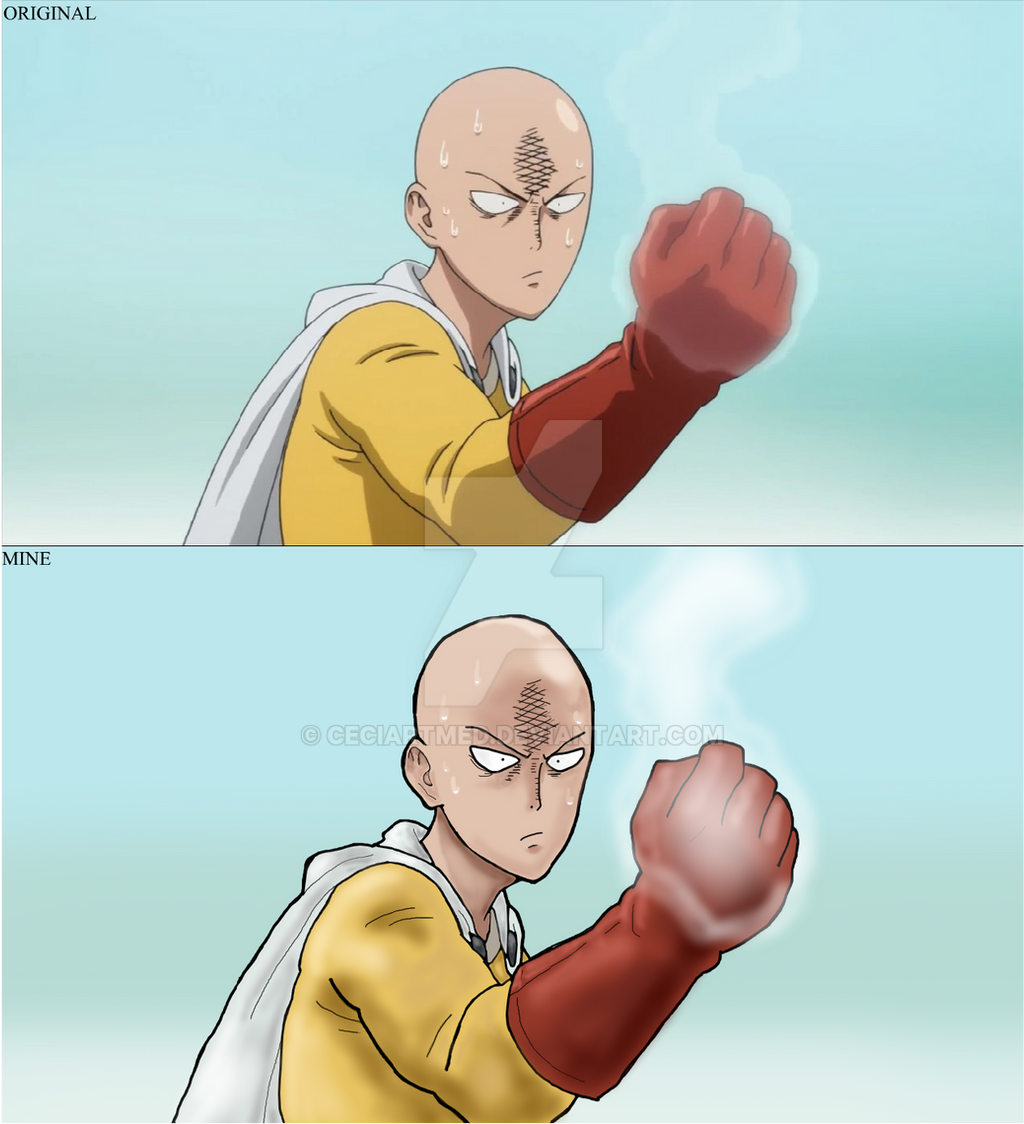 One Punch Man Screen Redraw by CeciArtMed on DeviantArt