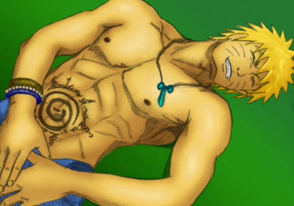 Naruto Pin up Coloured