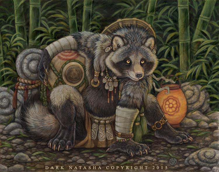 Tanuki by darknatasha on DeviantArt