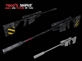 3D Model: Yoko's Sniper Rifle