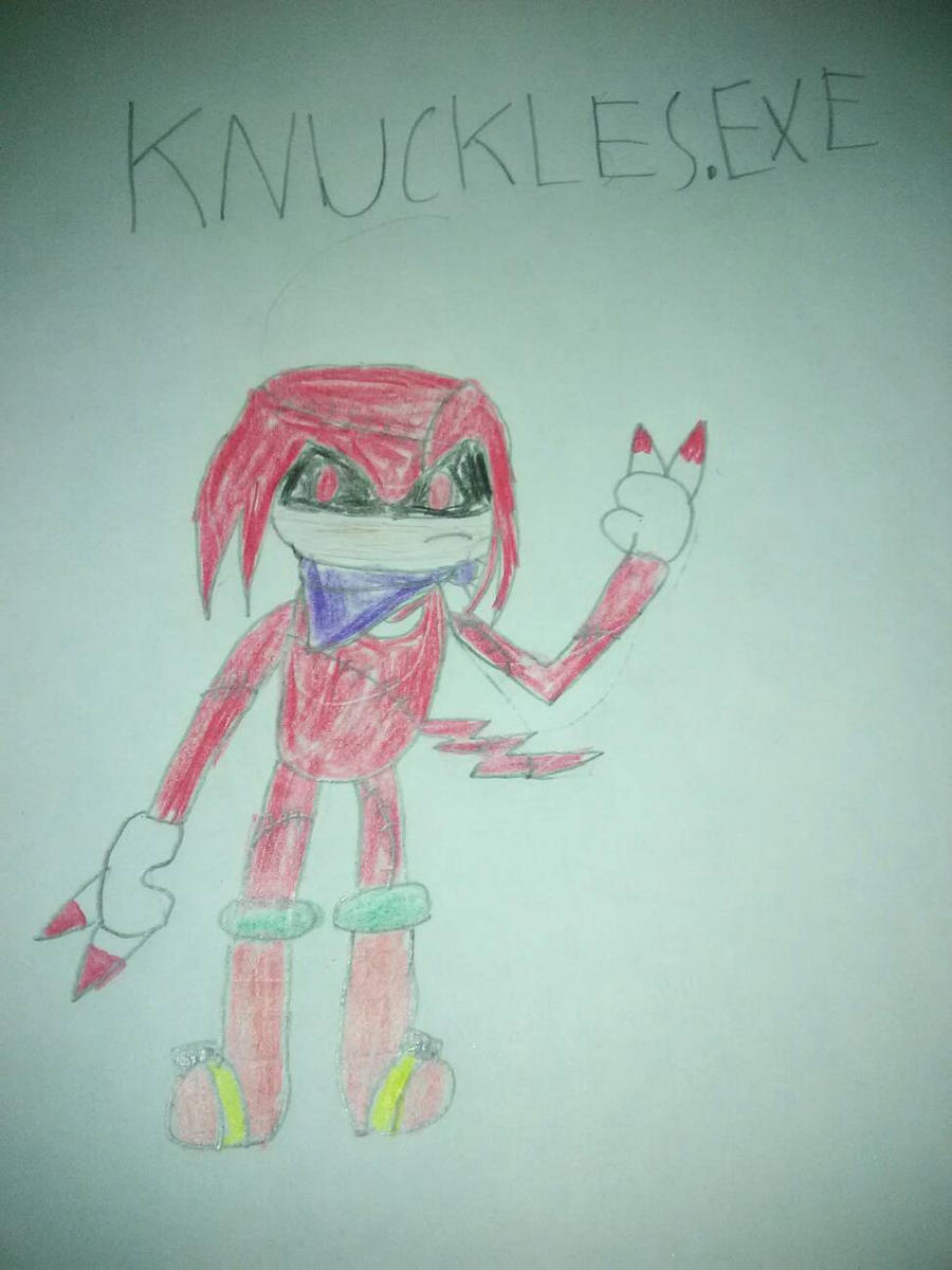 KNUCKLES.EXE by KeithTate12 on DeviantArt