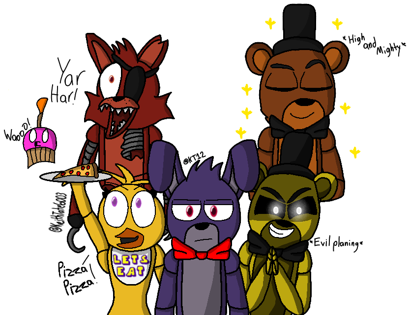 ROBLOX FNaF Gang! by KeithTheDeveloper on DeviantArt