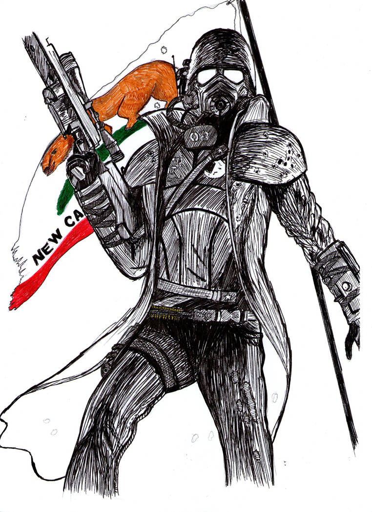 NCR Ranger by ShadyRadArt on DeviantArt