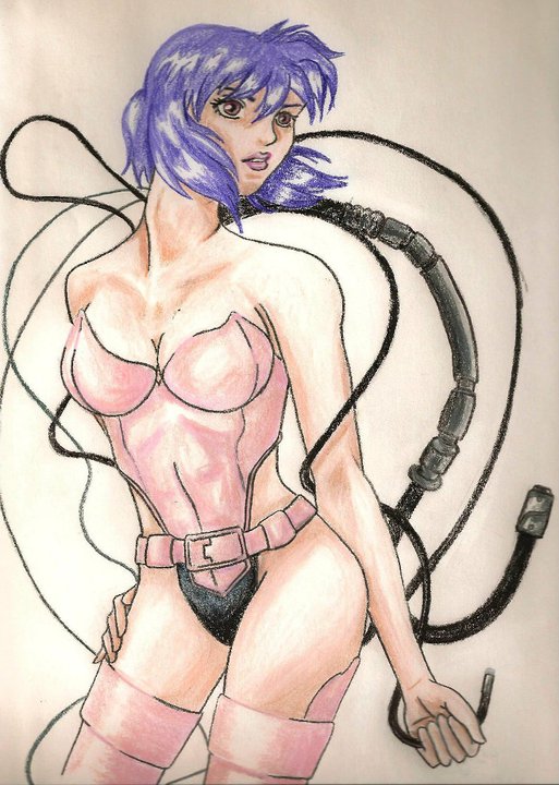 Motoko Kusanagi Wired