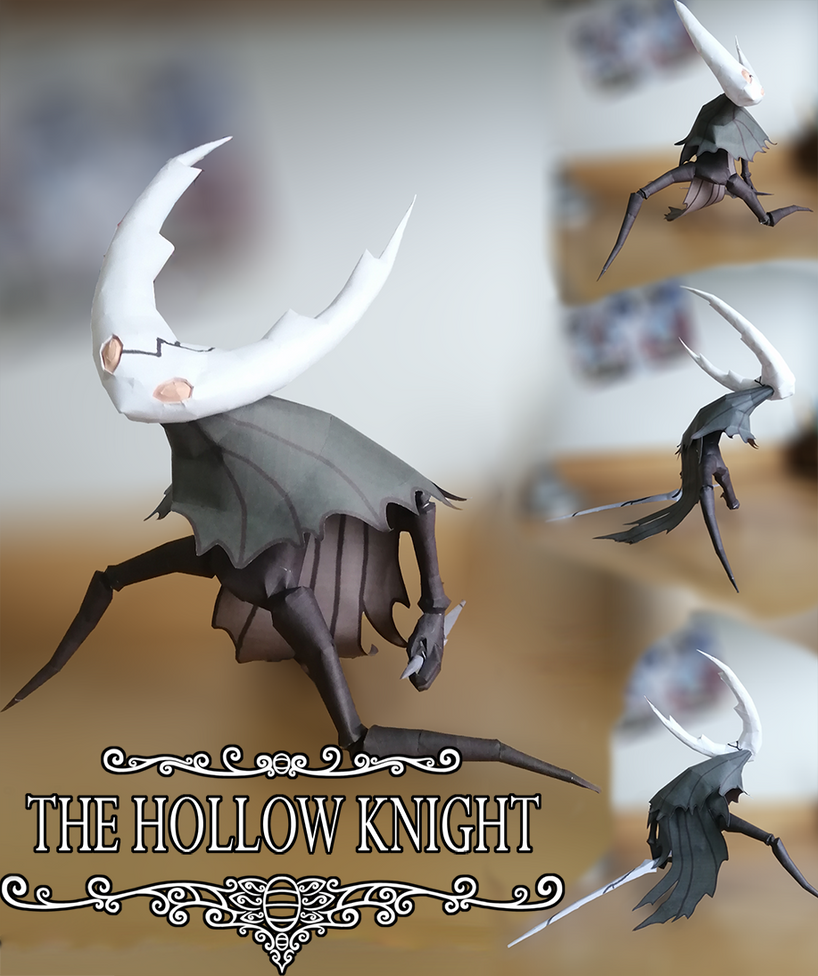 The Hollow Knight Papercraft by IridiumWolframium on DeviantArt