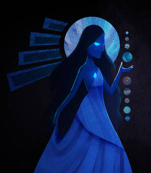 Blue diamond