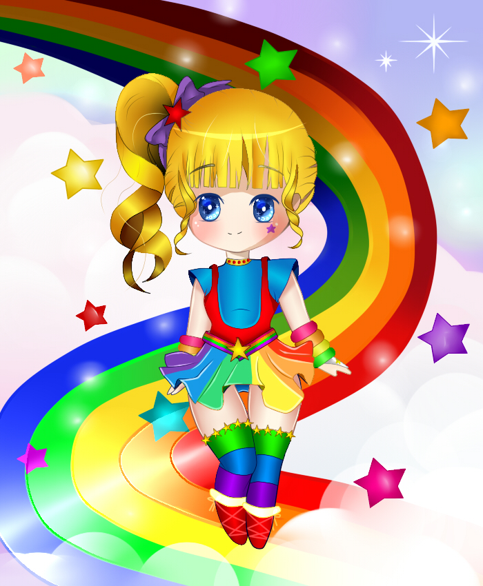 Cute, animated girl by RainbowTalyaUnicorn on DeviantArt