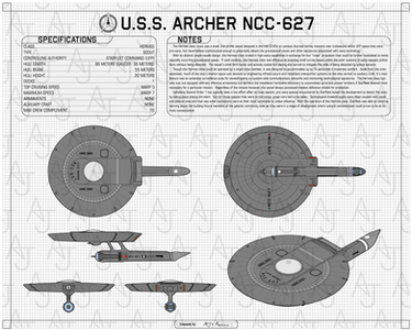 Hermes Class Scout (Star Trek: Strange New Worlds)