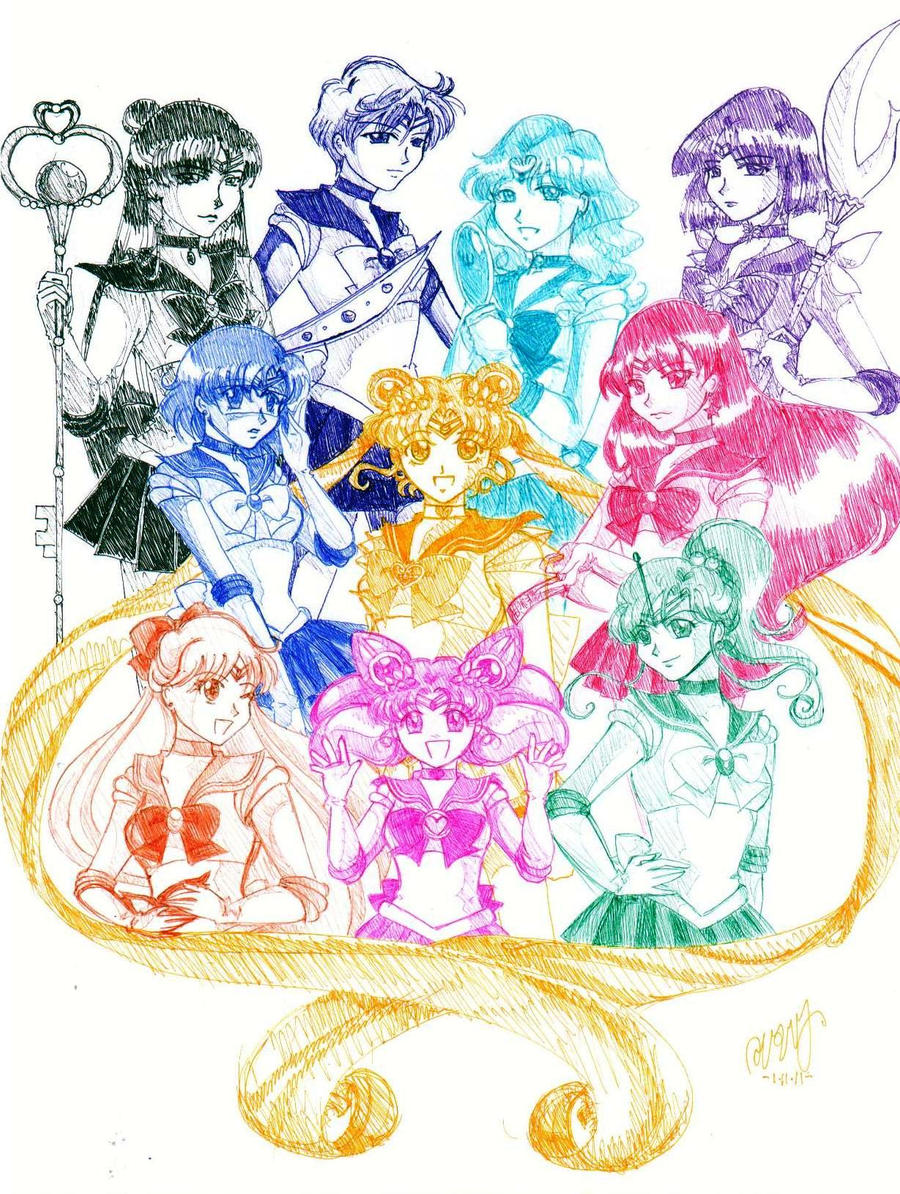 A Spectrum of Sailor Senshi