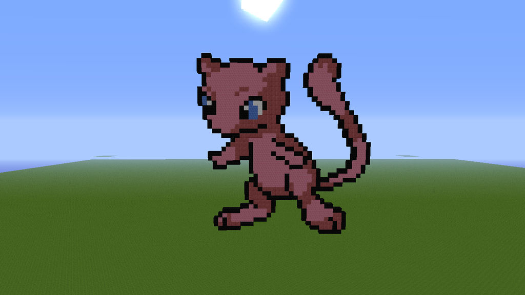 Mew Pixel Art by TuxedoMask69 on DeviantArt