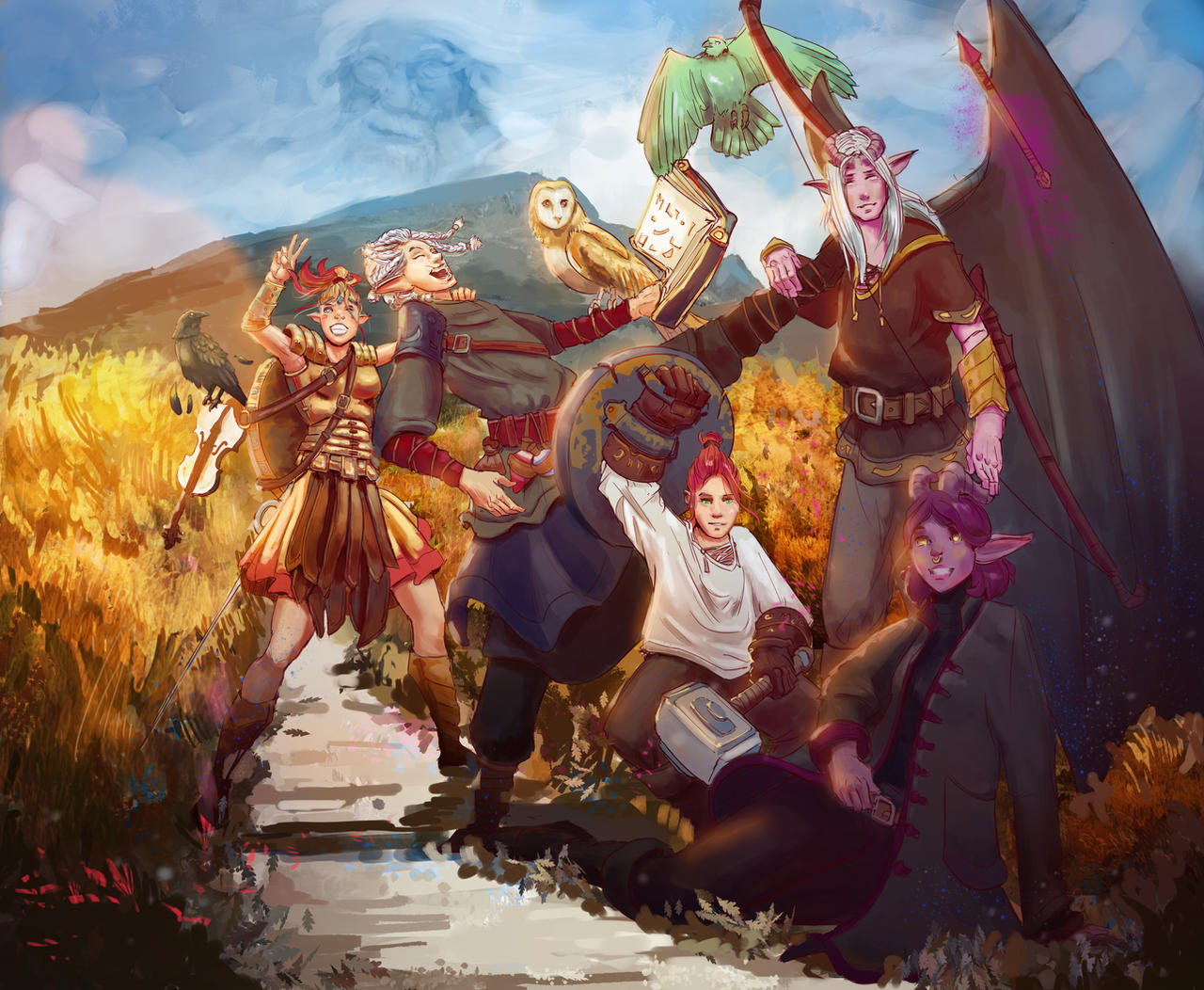 Dnd Point Group Example Dnd Group Commission by Ivocuric on DeviantArt