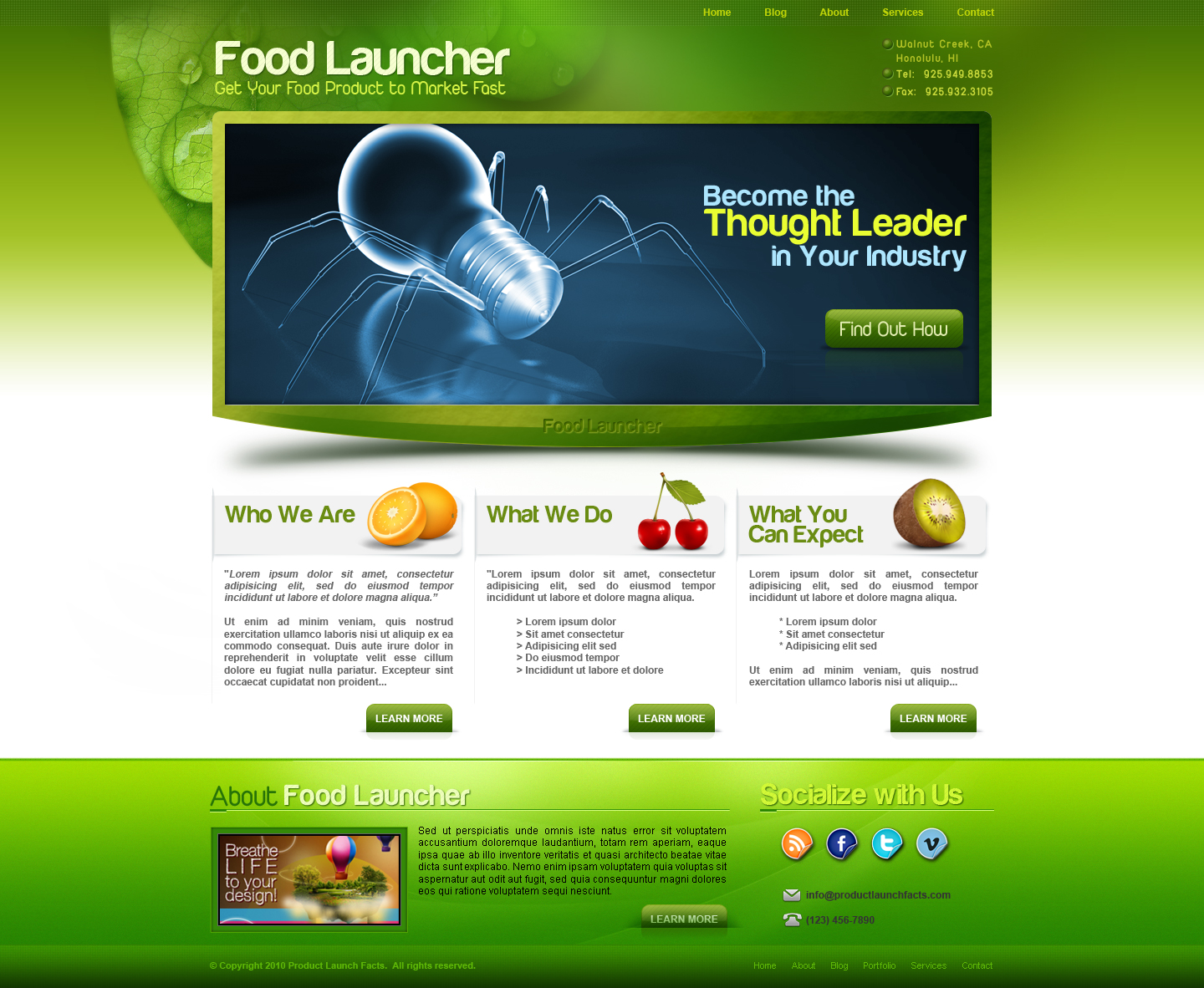 Food Launcher