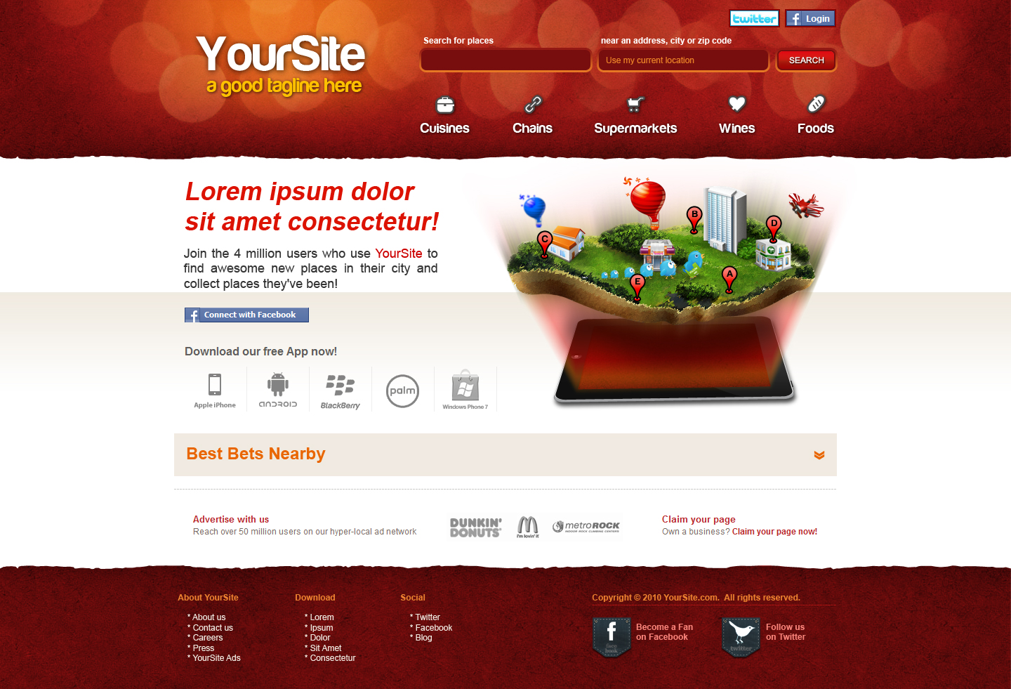 Search Site Design