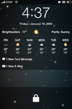 iPhone Lockscreen