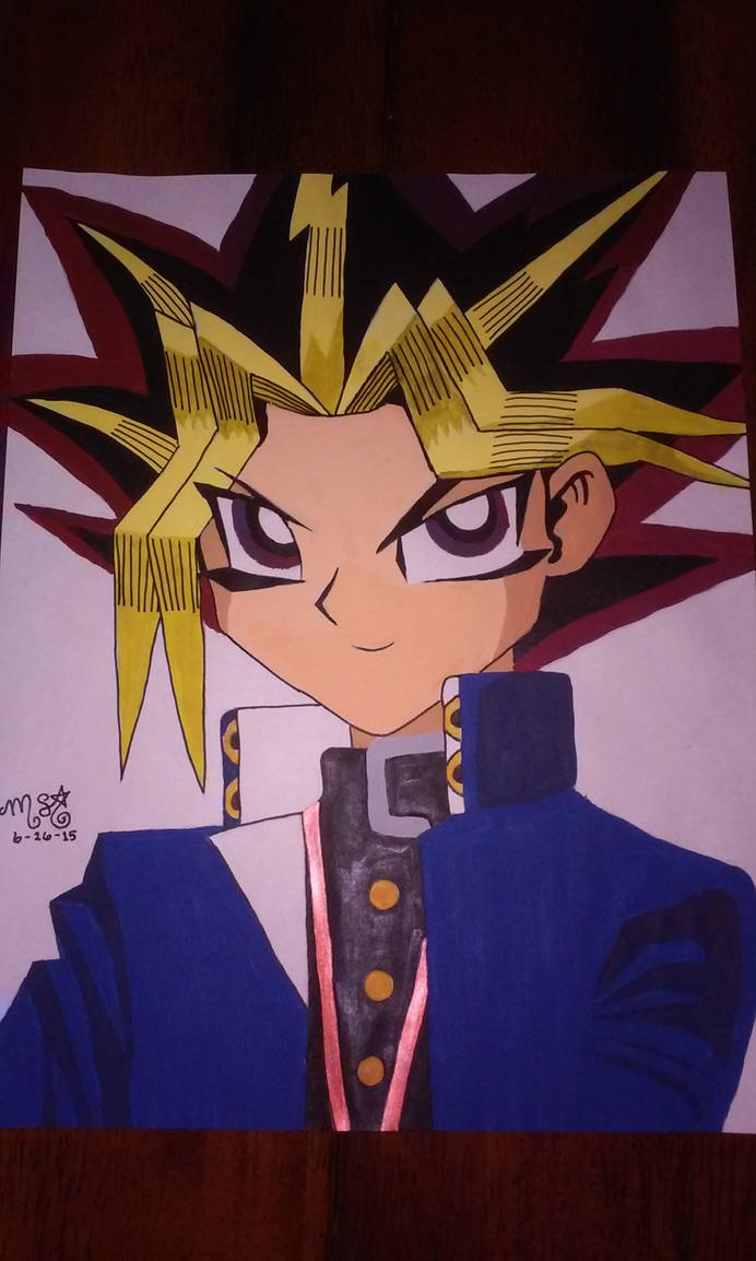 Yami Yugi Painting Complete By MichelleAuroraDaisy On DeviantArt yami-yugi-painting-complete-by-michelleauroradaisy-on-deviantart