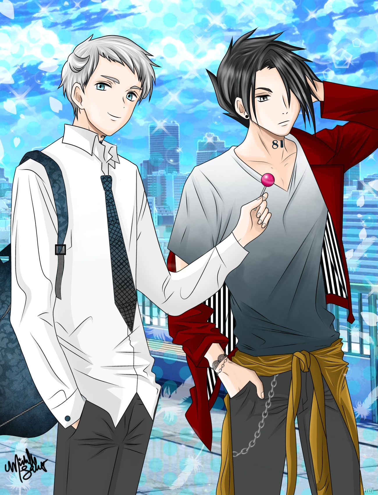 Norman x Ray by MichelleAuroraDaisy on DeviantArt