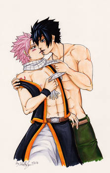 Commission 7 Natsu and Gray