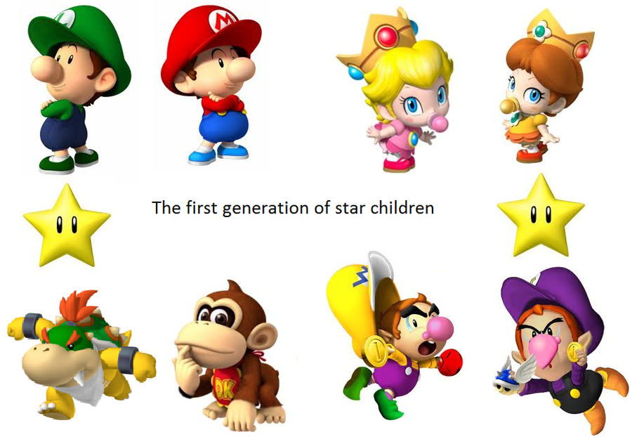 first gen star children by marioandsonicfan001 on DeviantArt