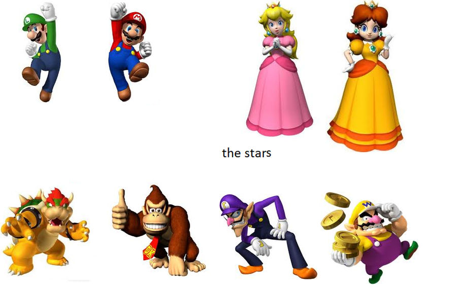 first generation stars by marioandsonicfan001 on DeviantArt