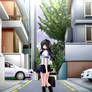 Walking home