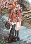 Commission:Moriko and Kai 02 by ilolamai