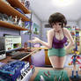 Modeller room