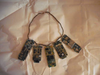 Circuitboard Necklace