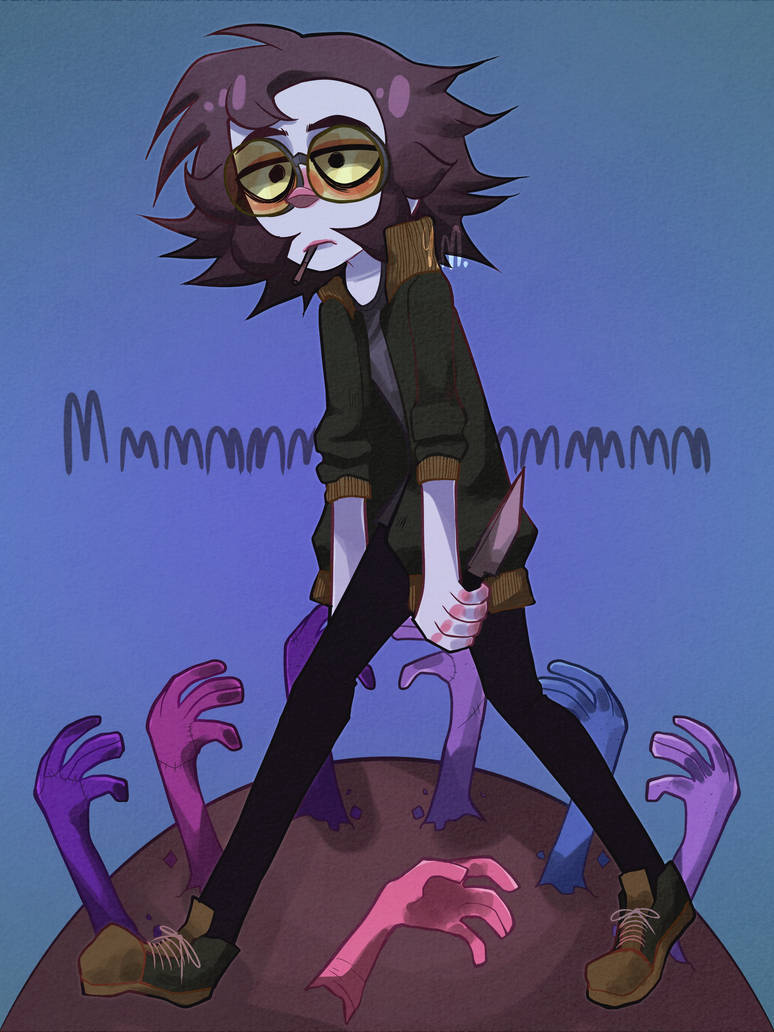 The humming man by Yerumeruii on DeviantArt