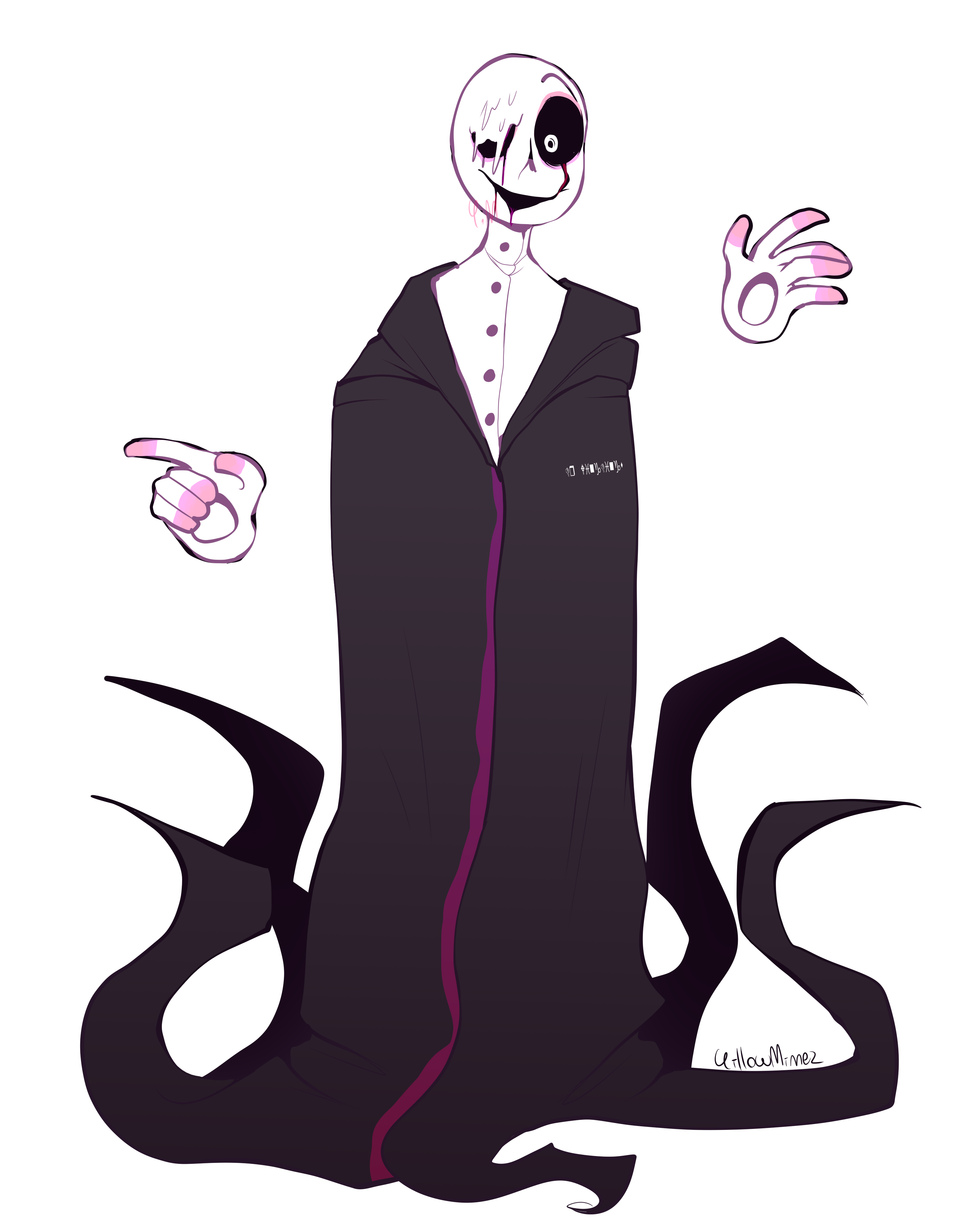 WD Gaster by Yerumeruii on DeviantArt