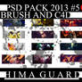 psd pack  #5   brushe and  c4d
