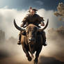 Riding A Buffalo