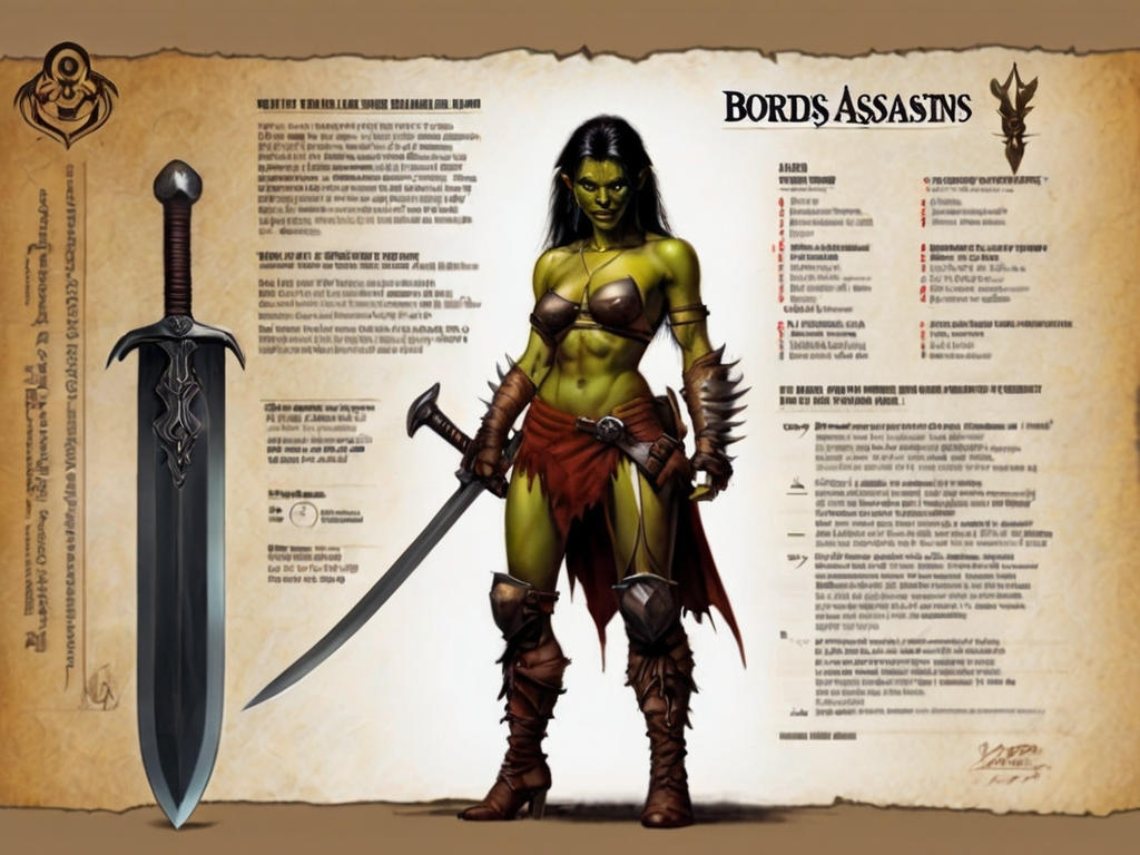 Cal Orc Default ConceptSheet by Boris Vallejo woman orc as by calinvisible on ...