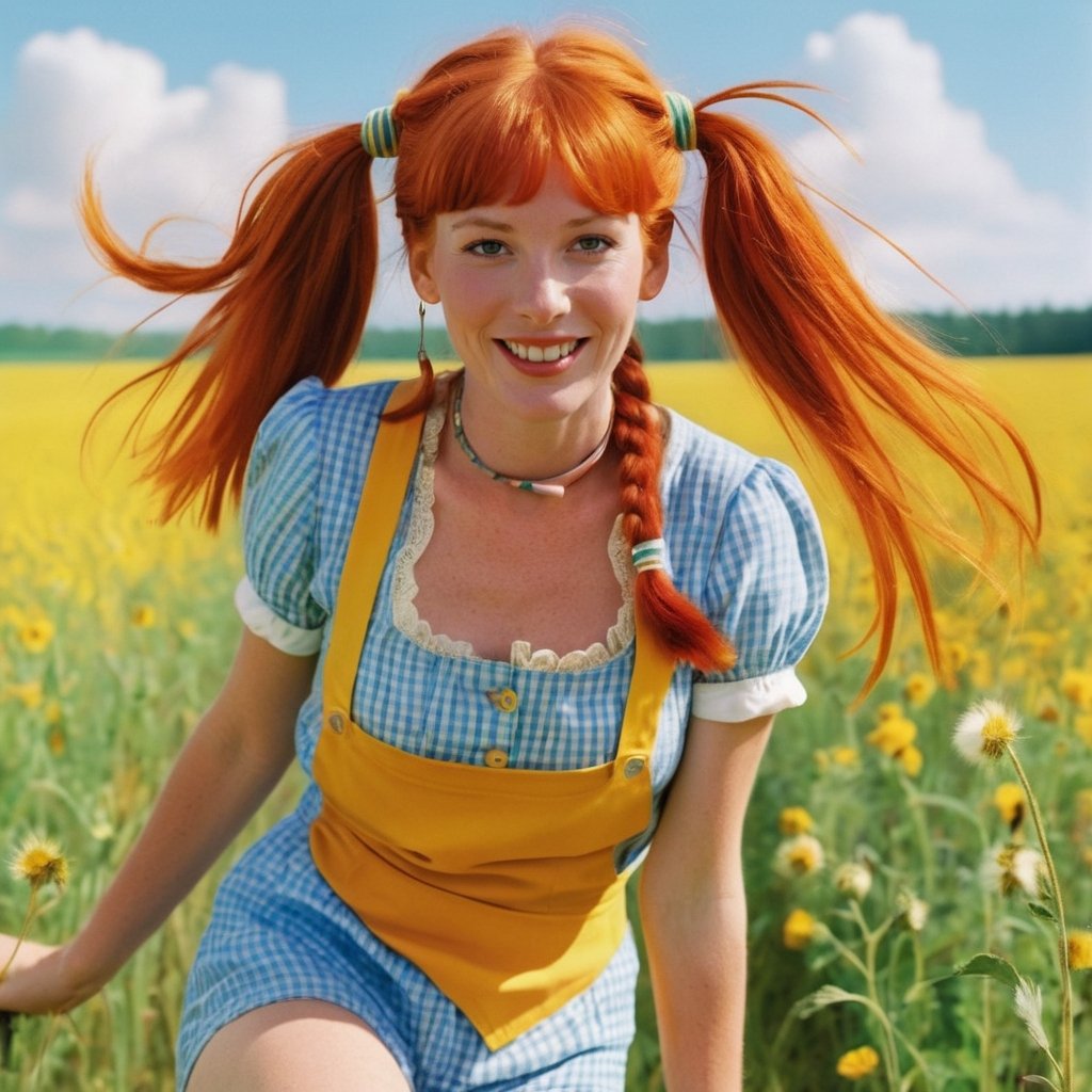 Pippy Style Grown up Pippi Longstocking: pigtails by calinvisible on DeviantArt