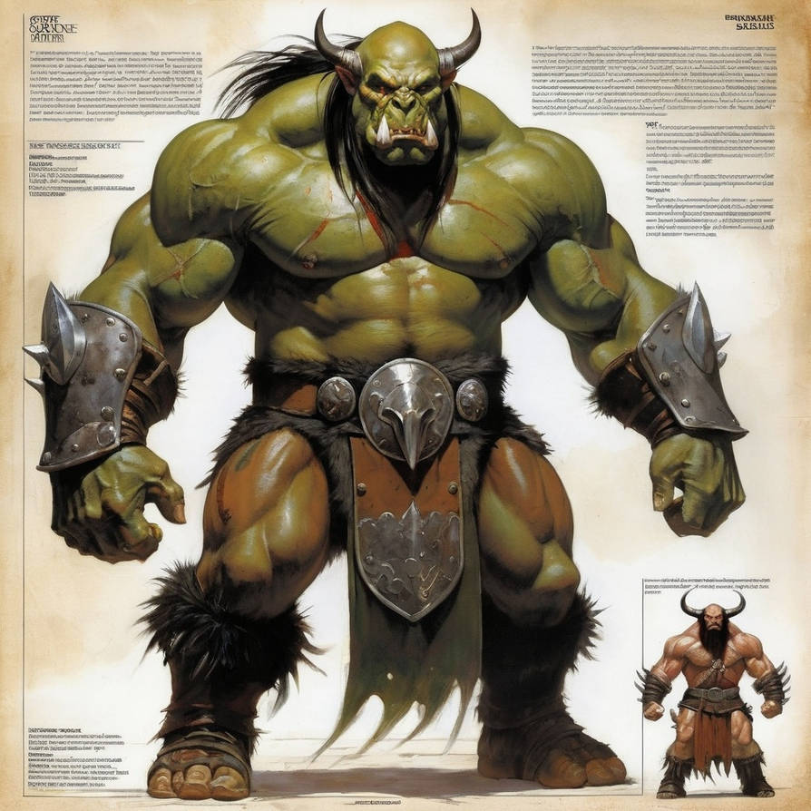 Cal Orc The chief of Orcs by calinvisible on DeviantArt