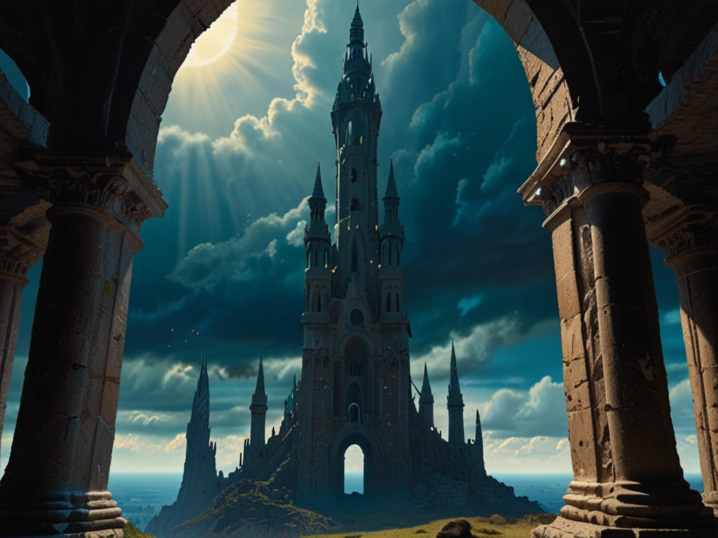 The Invisible Tower the tower by calinvisible on DeviantArt
