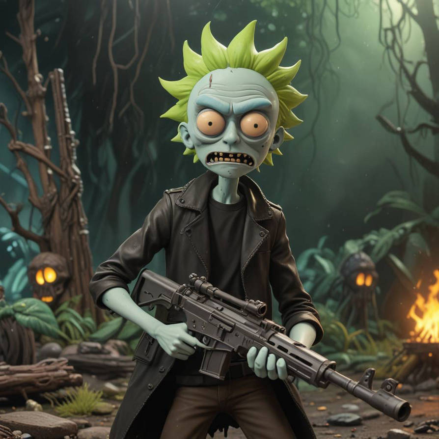 Angry Rick sometimes, Rick is angry by calinvisible on DeviantArt
