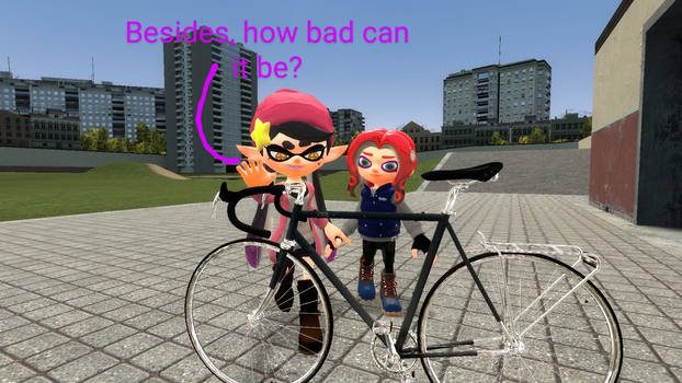 Callie and Bicycles pt3