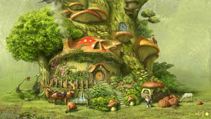 Mushroom House