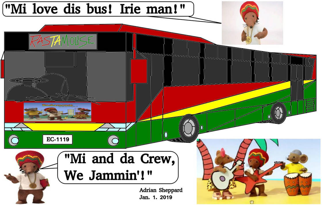 Rastamouse Bus by adrian154 on DeviantArt