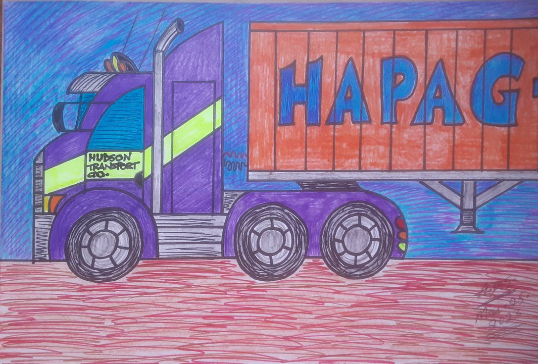 Tractor Trailer By Adrian154 On DeviantArt tractor-trailer-by-adrian154-on-deviantart