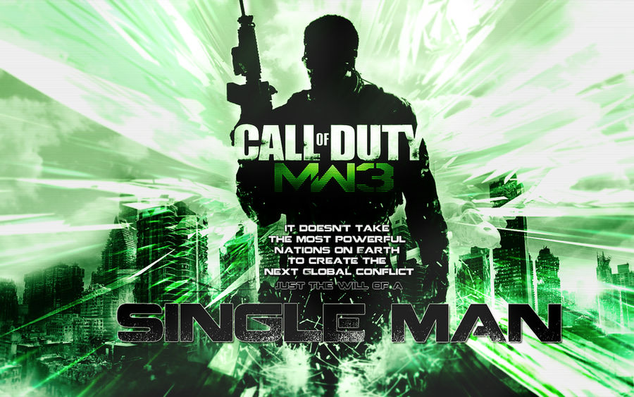 MW3 wallpaper with text